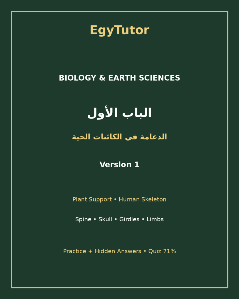 EGYTUTOR-BIOLOGY-CHAPTER1-SUPPORT-LIVING-ORGANISMS-AR-VERSION-1-COVER