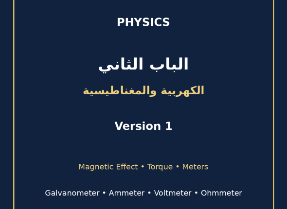 EGYTUTOR-PHYSICS-CHAPTER2-MAGNETIC-EFFECT-MEASURING-INSTRUMENTS-AR-VERSION-1-COVER
