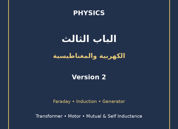EGYTUTOR-PHYSICS-CHAPTER3-ELECTROMAGNETIC-INDUCTION-AR-VERSION-2-COVER