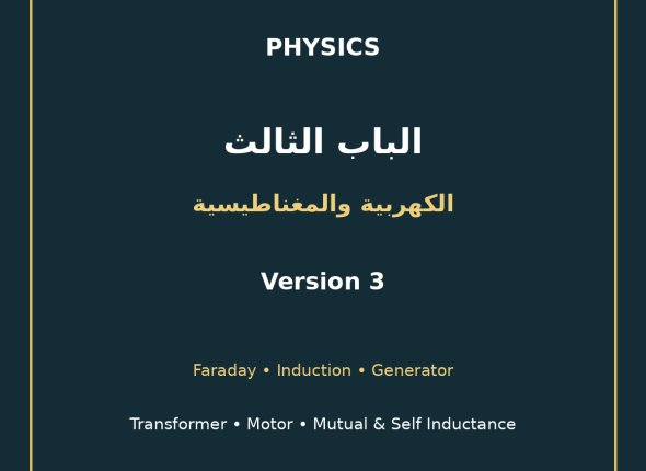 EGYTUTOR-PHYSICS-CHAPTER3-ELECTROMAGNETIC-INDUCTION-AR-VERSION-3-COVER